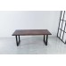 Solid Wooden Dining Table With Metal Box Frame- Industrial Design - 1.5m / 1.8m / 2m Seats 4-8 persons